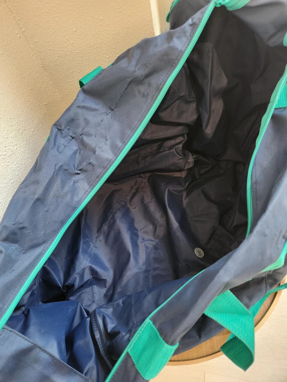 Vintage 80s Honda Motor Sports x Giorgio Beverly Hills Collab Duffle Gear Bag